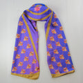 Amethyst Garden - Silk scarf