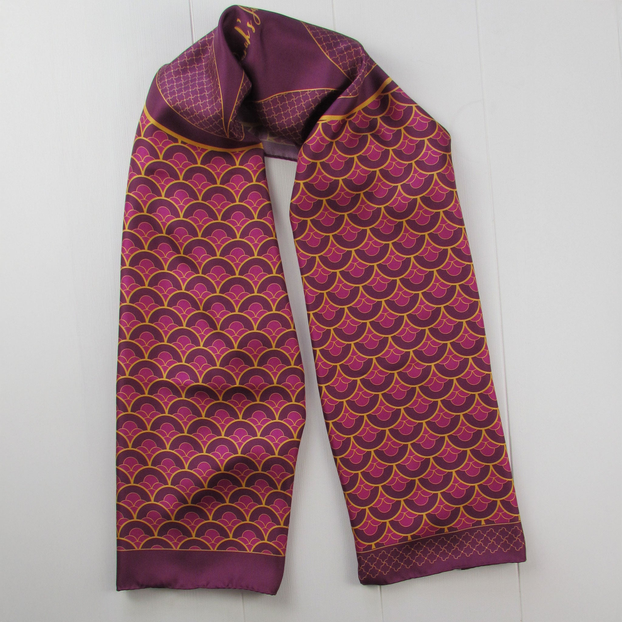 Gatsby scallop - Silk scarf